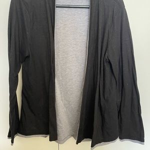 Black and Gray Crosby Sweater